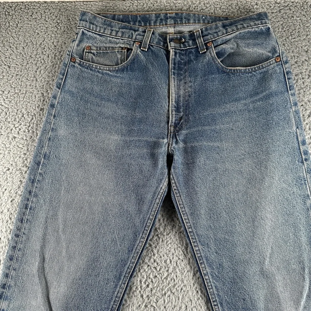 Vintage Levi's 505-0217 Jeans Mens‎ 33x34(32x34 Fits)Blue Straight Leg US 80's